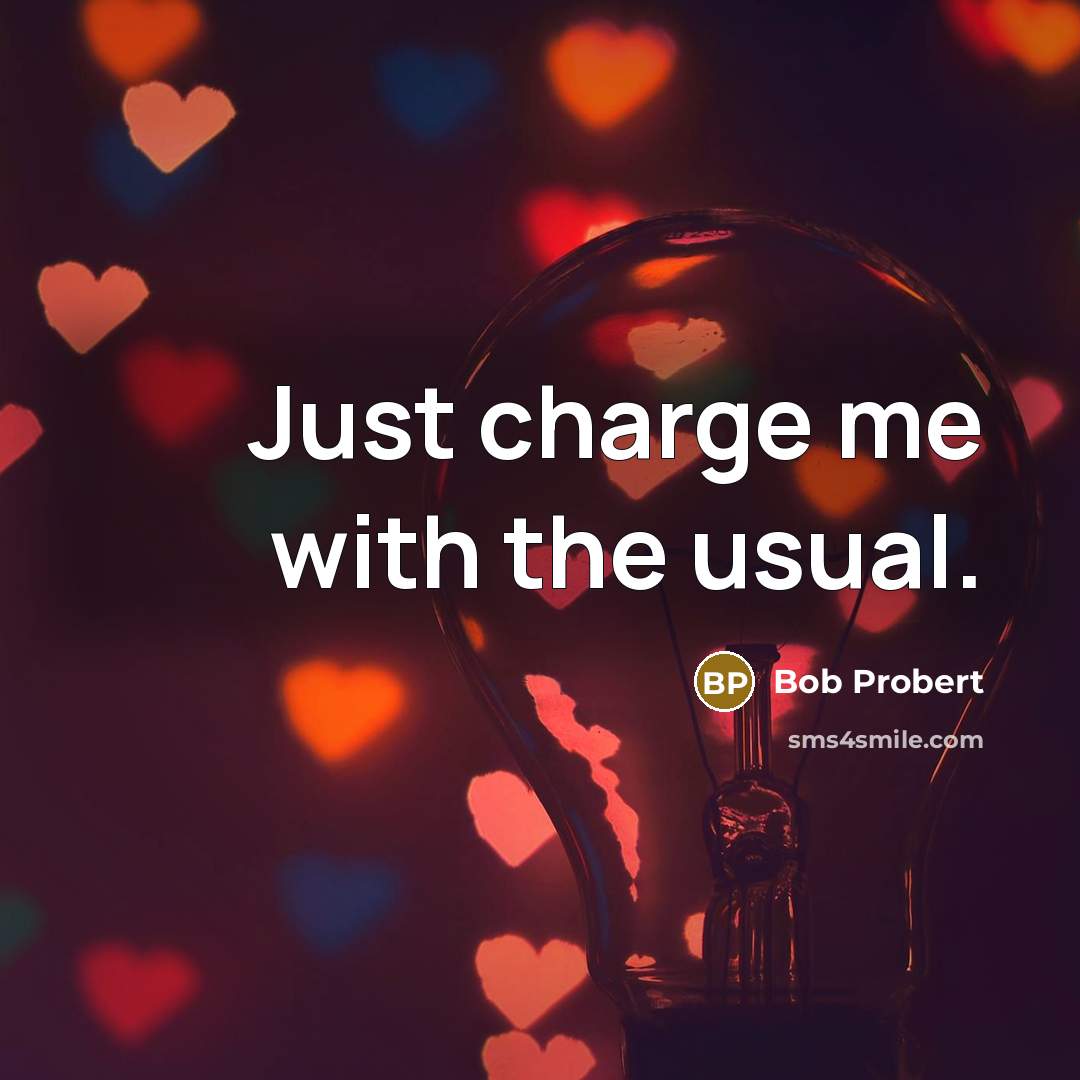 “Just charge me with the usual.…” quote by Bob Probert