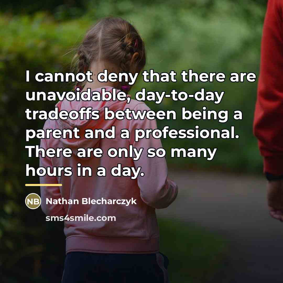 “I cannot deny that there are unavoidable, day-to-day tradeoffs between…” quote by Nathan Blecharczyk