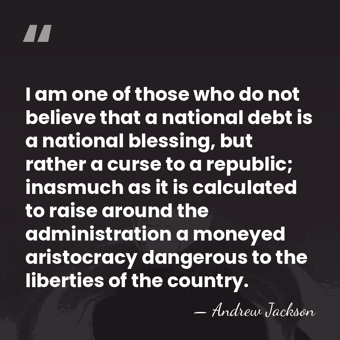 I am one of those who do not believe that a national&hellip; - Andrew Jackson
