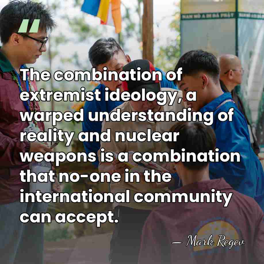 The combination of extremist ideology, a warped understanding of reality and nuclear&hellip; - Mark Regev
