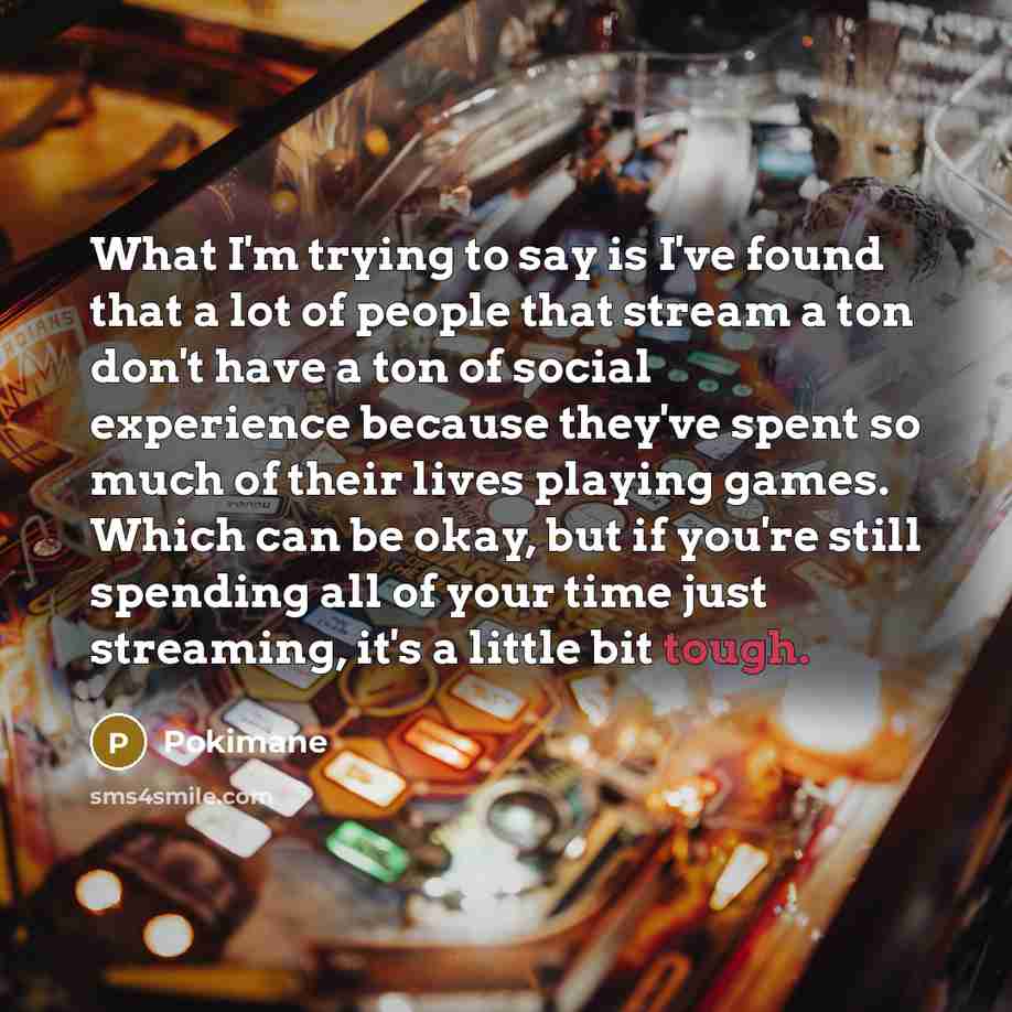 “What I'm trying to say is I've found that a…” quote by Pokimane