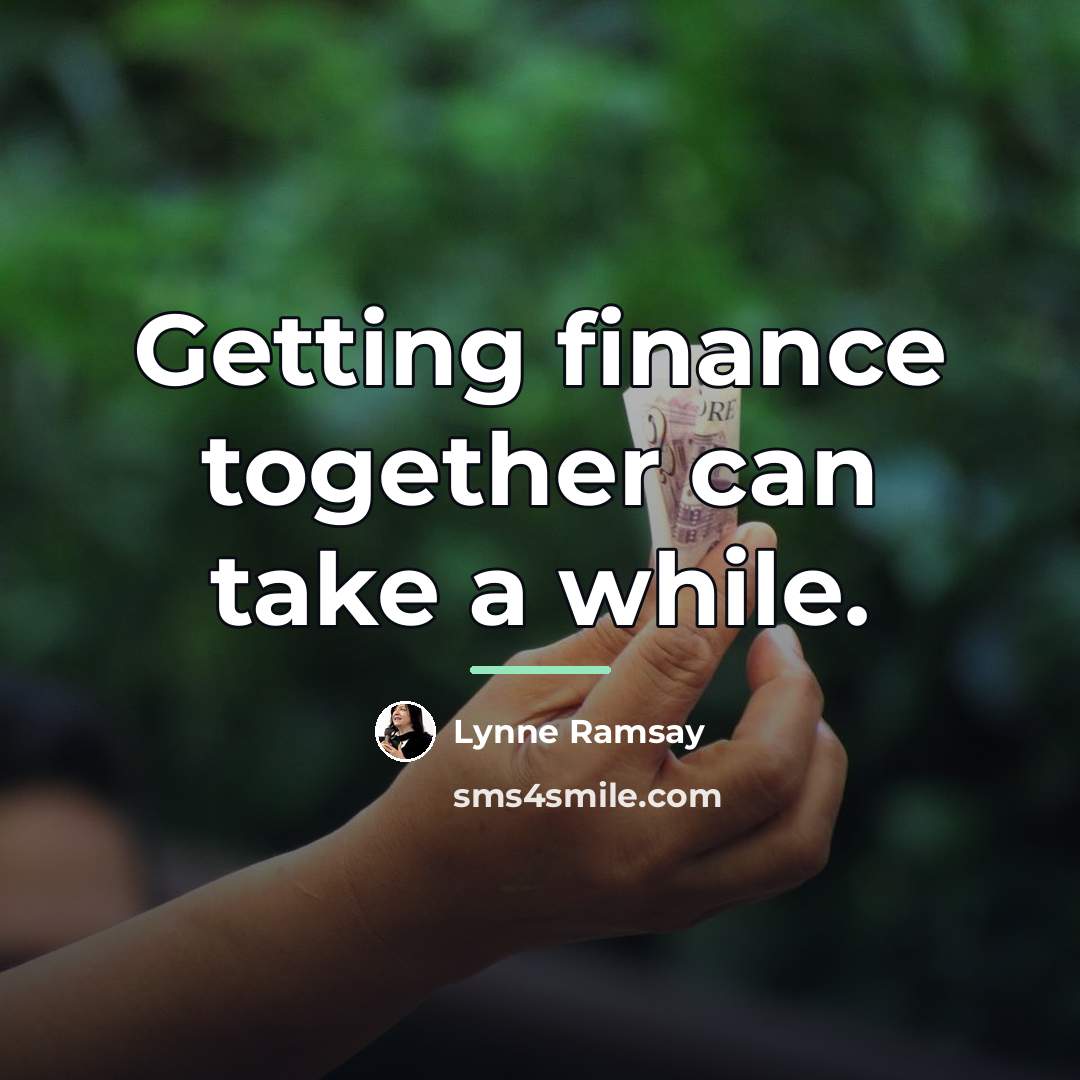 “Getting finance together can take a while.…” quote by Lynne Ramsay