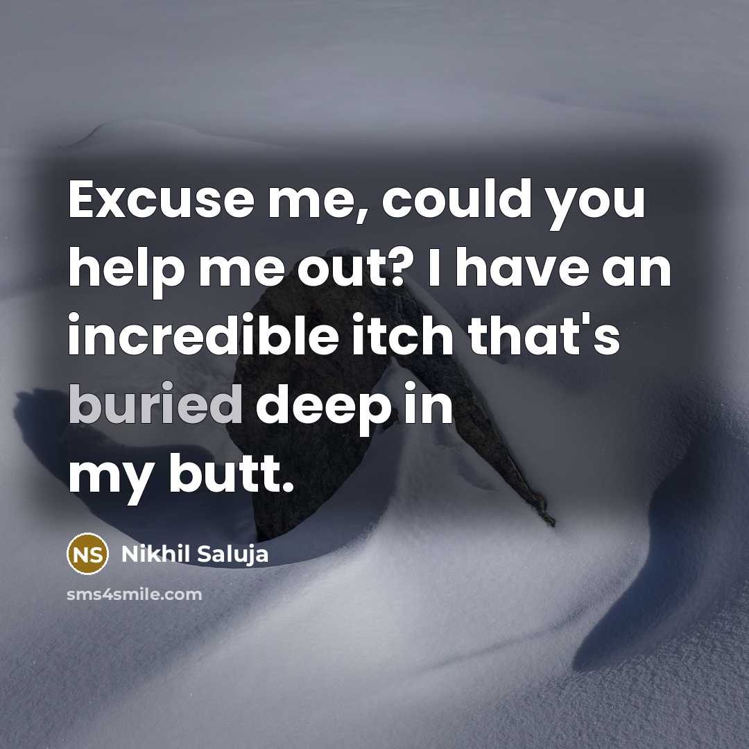“Excuse me, could you help me out? I have an…” quote by Nikhil Saluja
