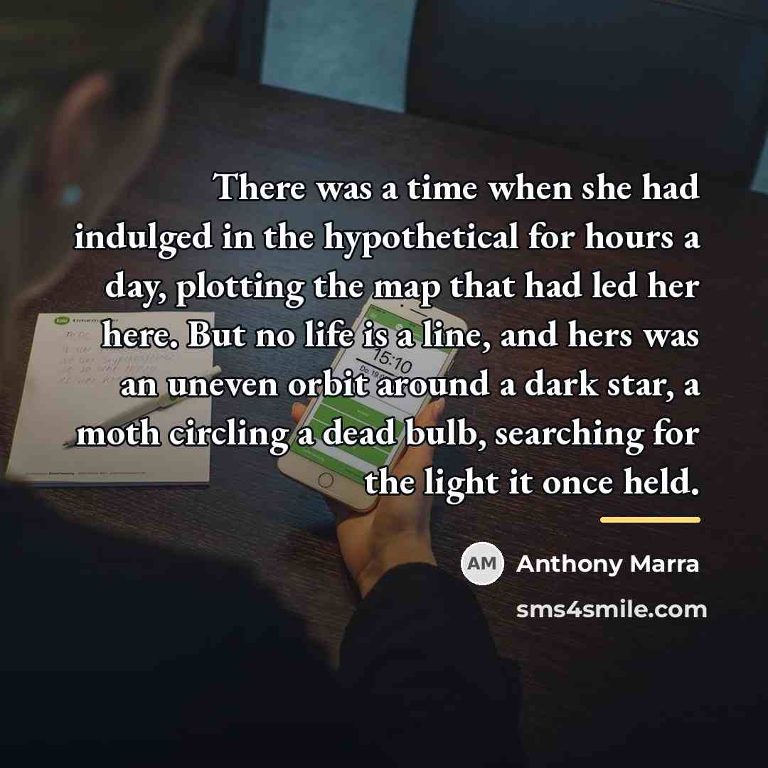 “There was a time when she had indulged in the…” quote by Anthony Marra