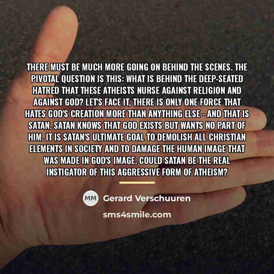 “There must be much more going on behind the scenes.…” quote by Gerard Verschuuren