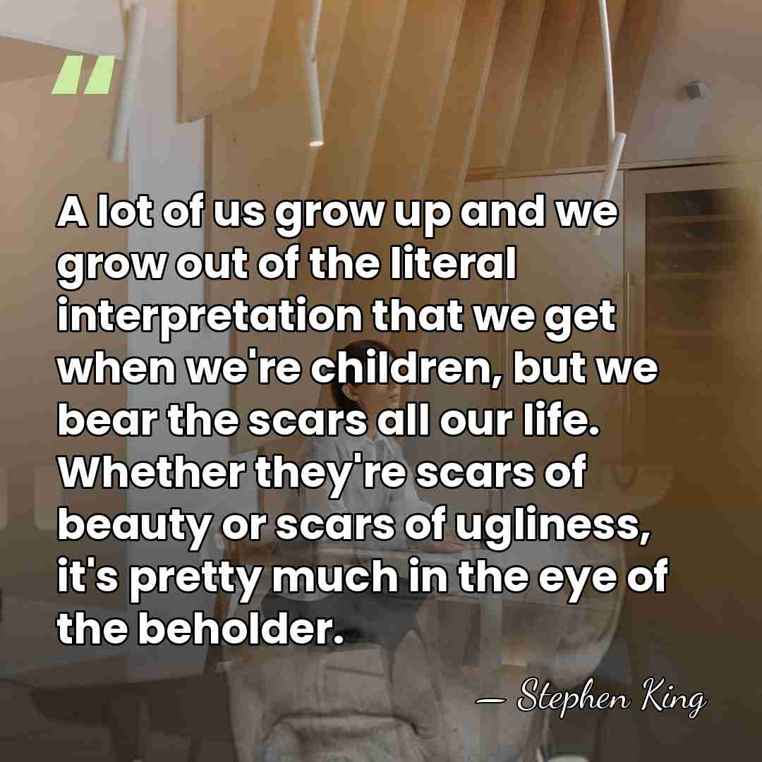 A lot of us grow up and we grow out of the&hellip; - Stephen King