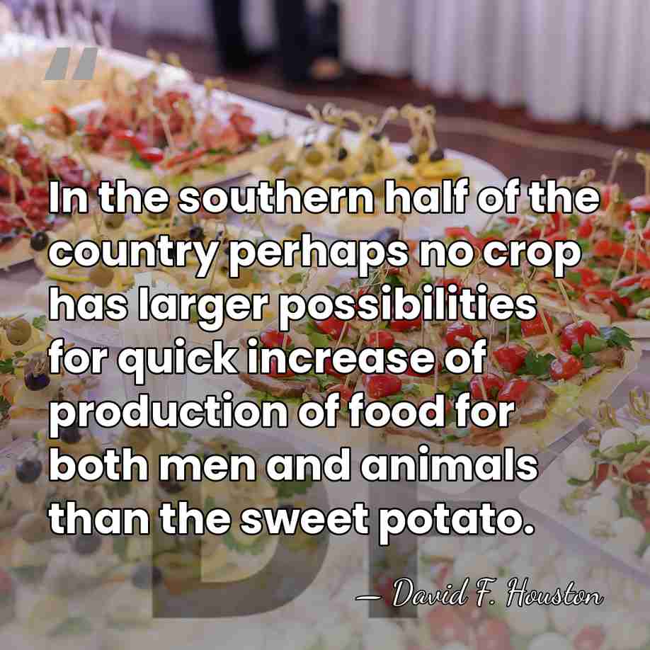 In the southern half of the country perhaps no crop has larger&hellip; - David F. Houston