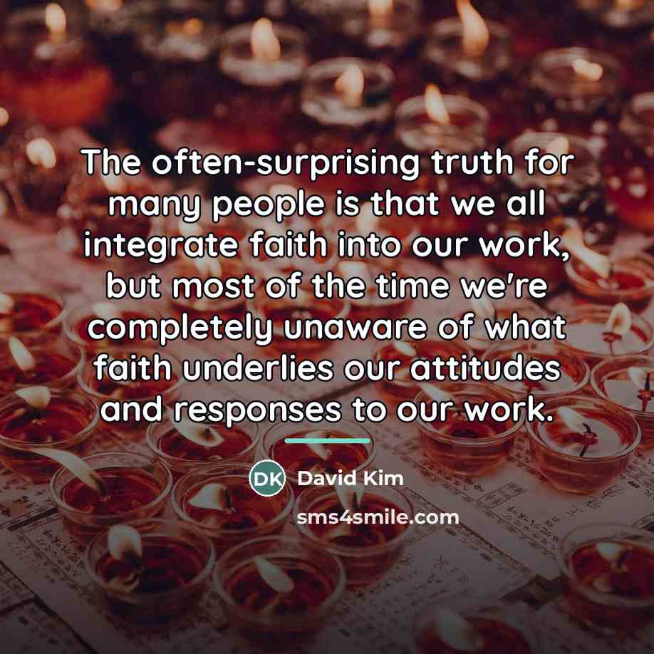 “The often-surprising truth for many people is that we all…” quote by David Kim