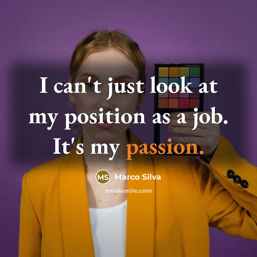 “I can't just look at my position as a job.…” quote by Marco Silva
