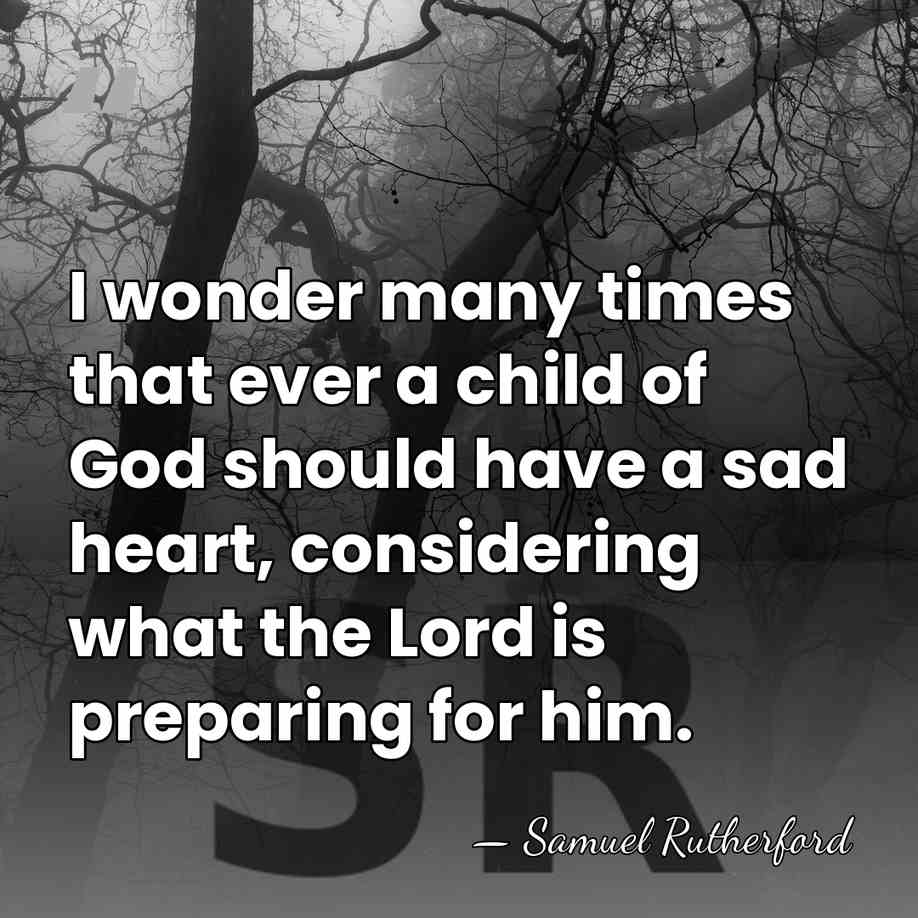 I wonder many times that ever a child of God should have&hellip; - Samuel Rutherford