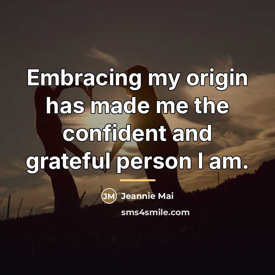 “Embracing my origin has made me the confident and grateful…” quote by Jeannie Mai