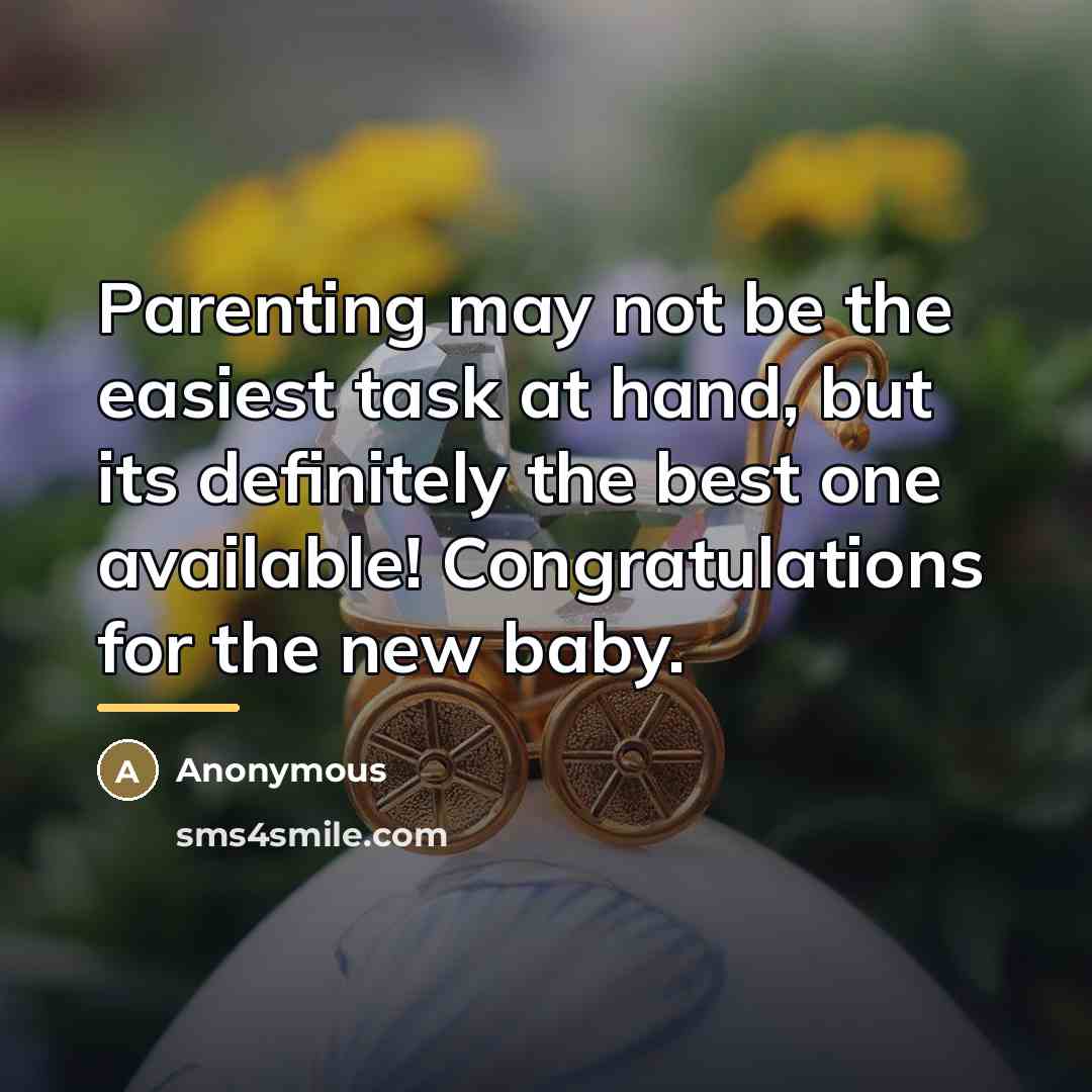 “Parenting may not be the easiest task at hand, but…” quote by Anonymous