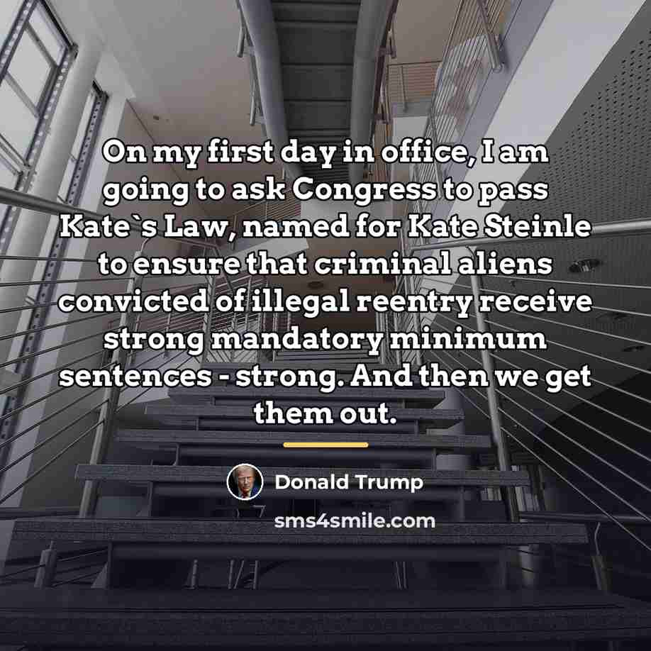 “On my first day in office, I am going to…” quote by Donald Trump