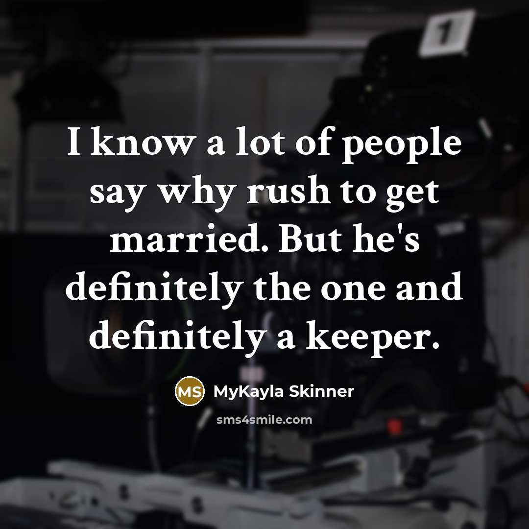 “I know a lot of people say why rush to…” quote by MyKayla Skinner