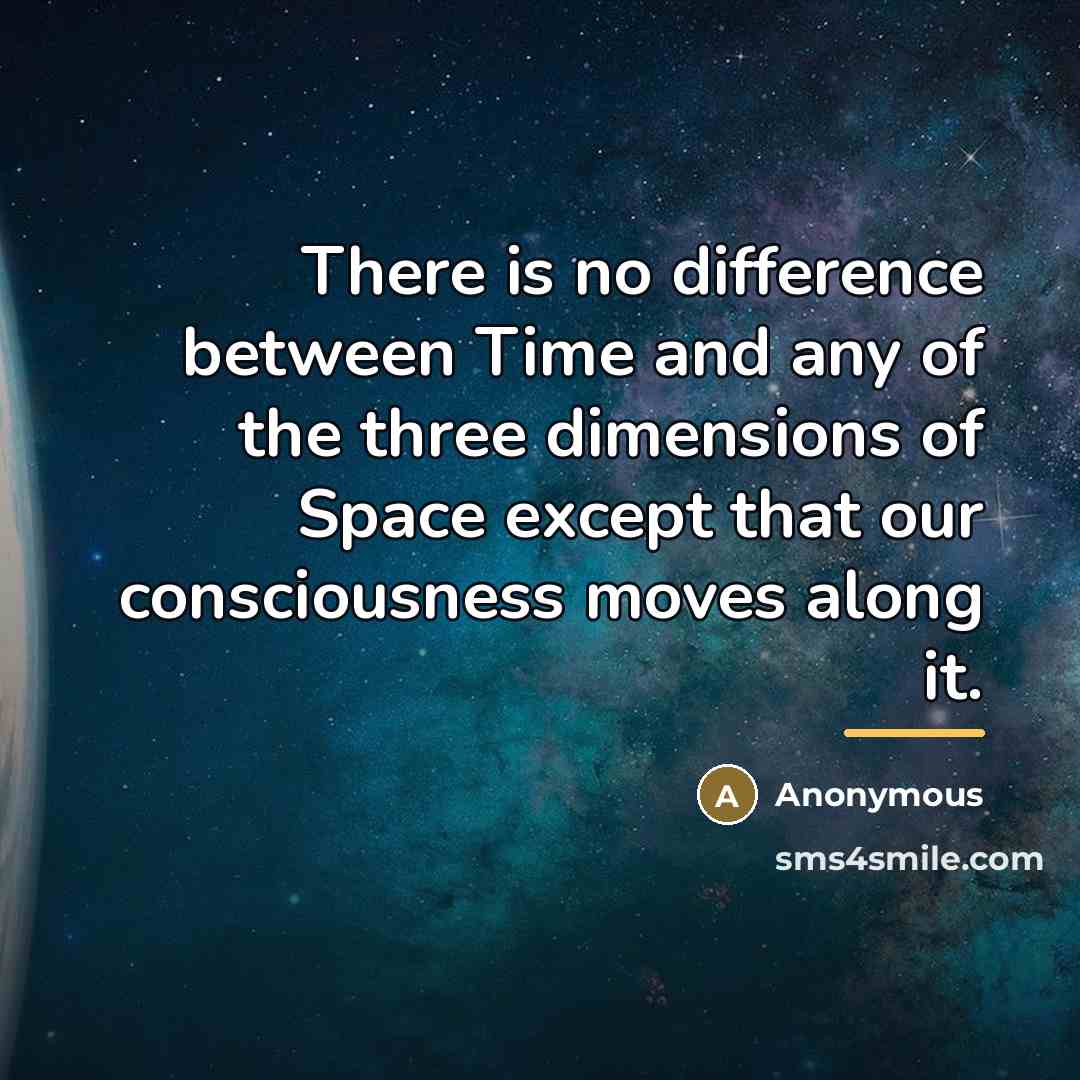 “There is no difference between Time and any of the…” quote by Anonymous