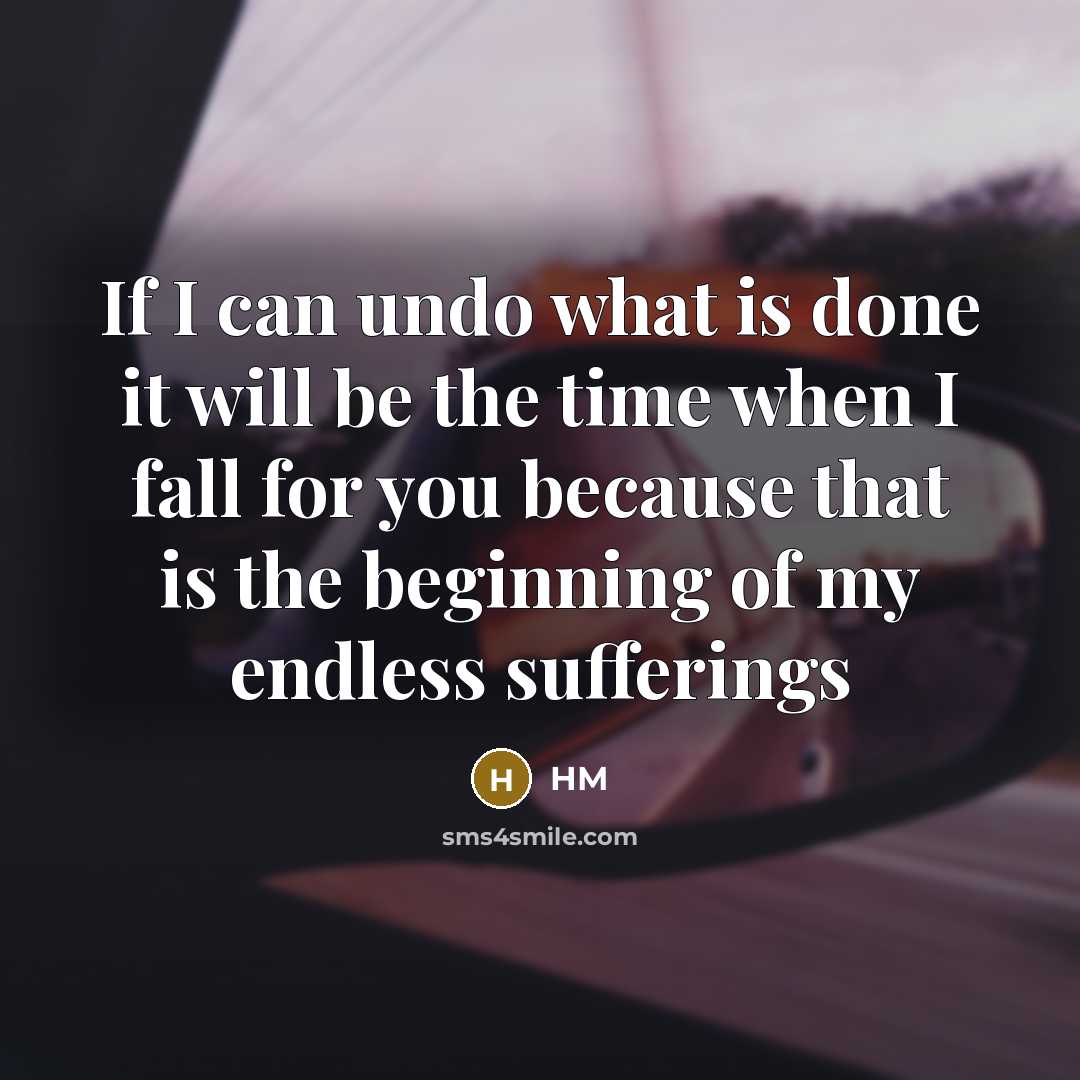 “If I can undo what is done it will be…” quote by HM