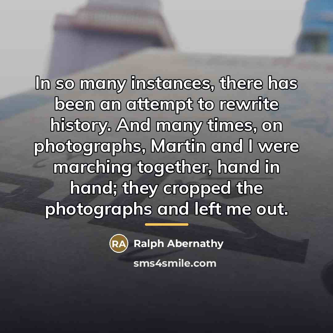 “In so many instances, there has been an attempt to…” quote by Ralph Abernathy