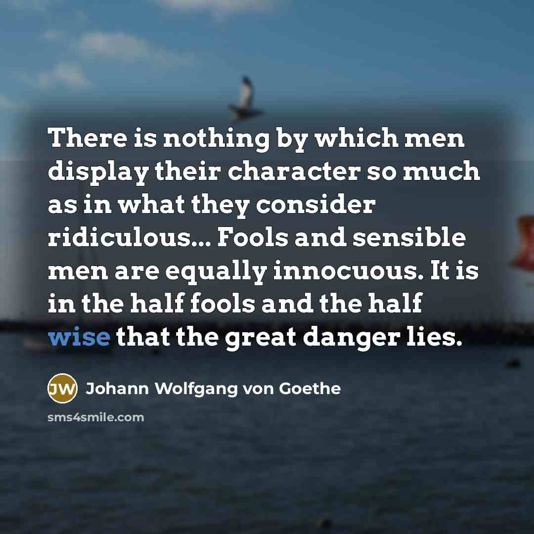 “There is nothing by which men display their character so…” quote by Johann Wolfgang von Goethe