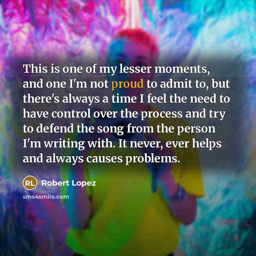 “This is one of my lesser moments, and one I'm…” quote by Robert Lopez
