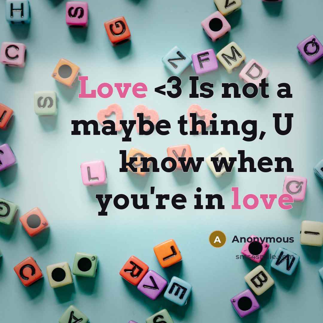 “Love” quote by Anonymous