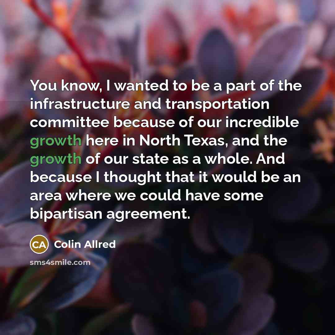 “You know, I wanted to be a part of the…” quote by Colin Allred