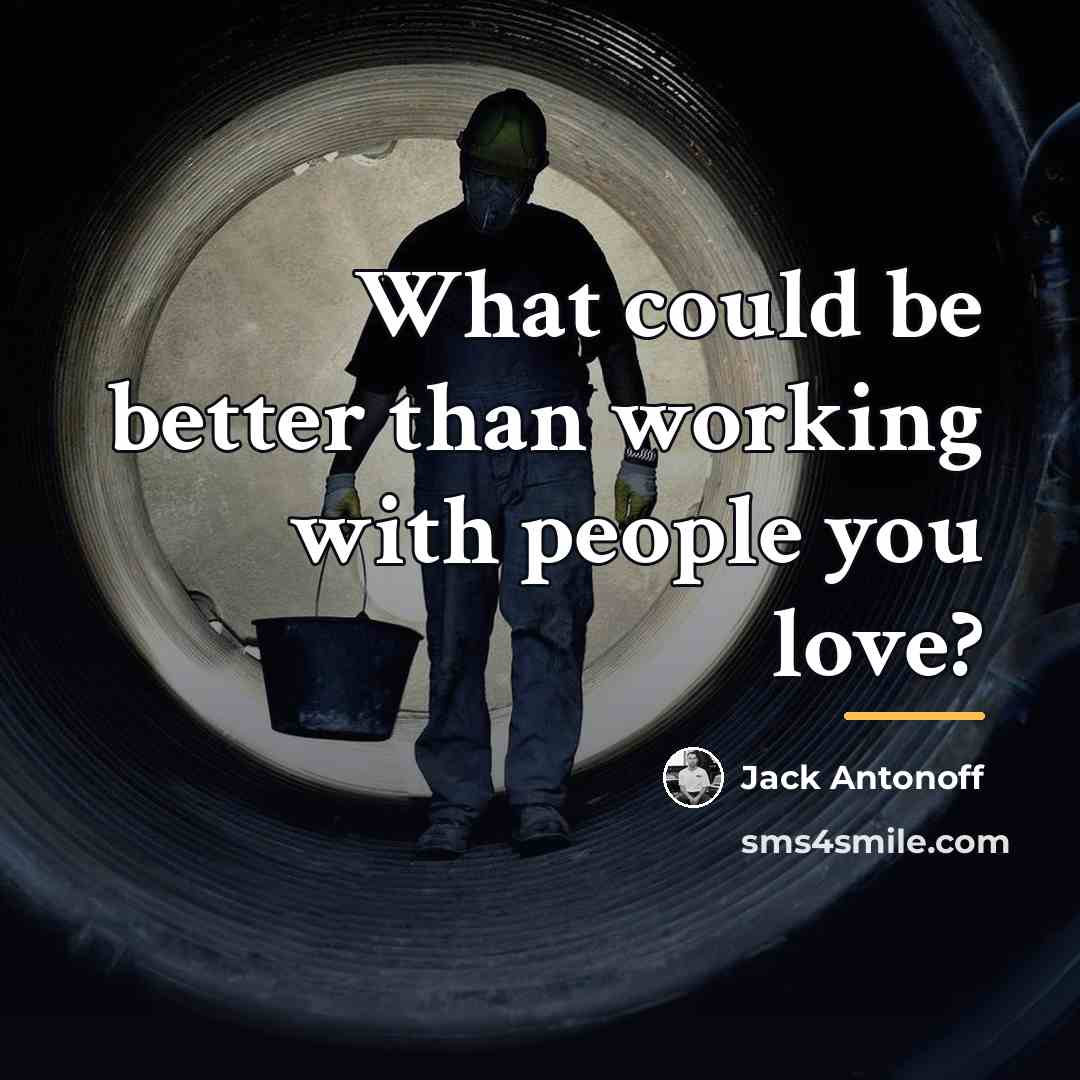 “What could be better than working with people you love?…” quote by Jack Antonoff