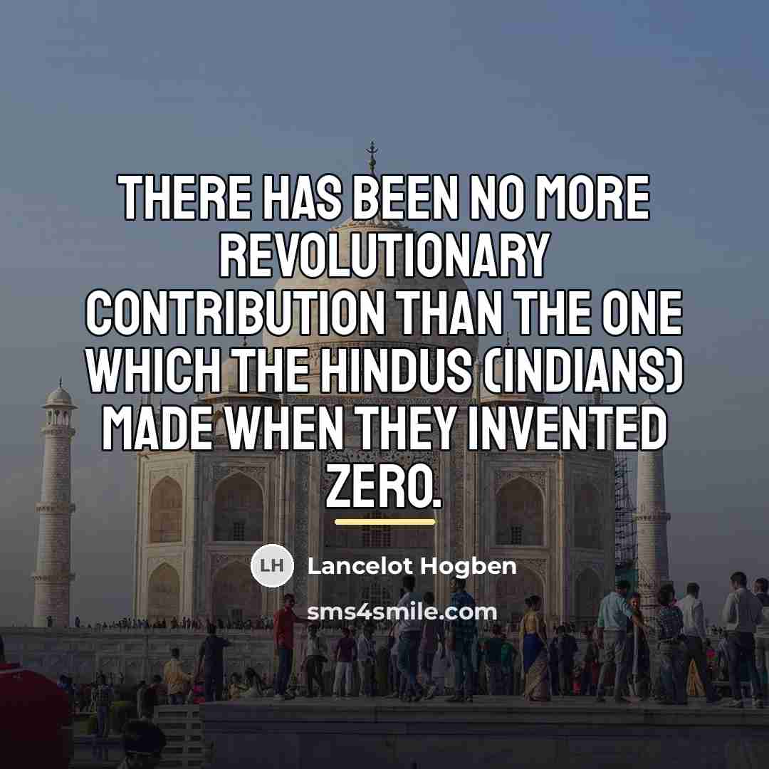“There has been no more revolutionary contribution than the one…” quote by Lancelot Hogben