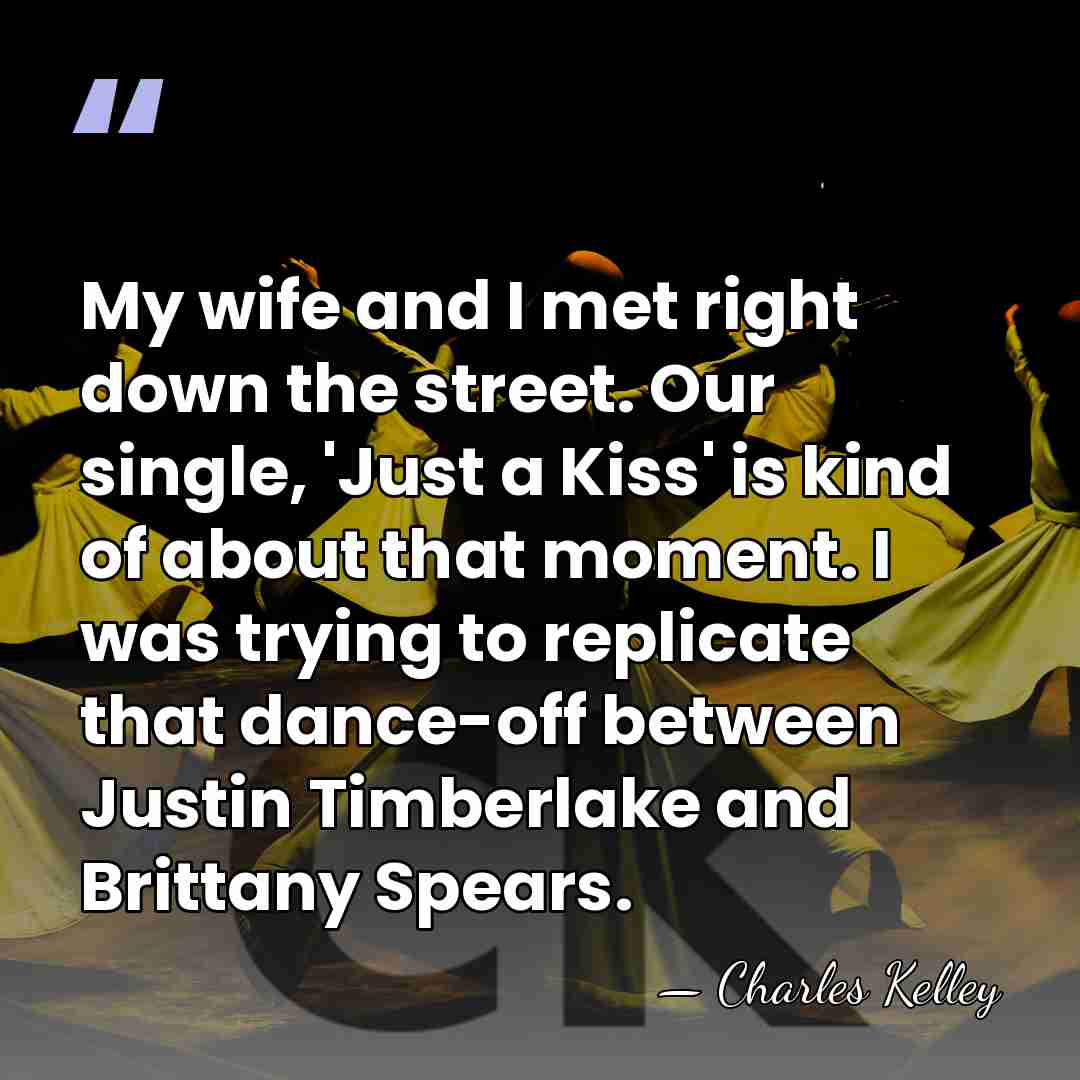My wife and I met right down the street. Our single, 'Just&hellip; - Charles Kelley