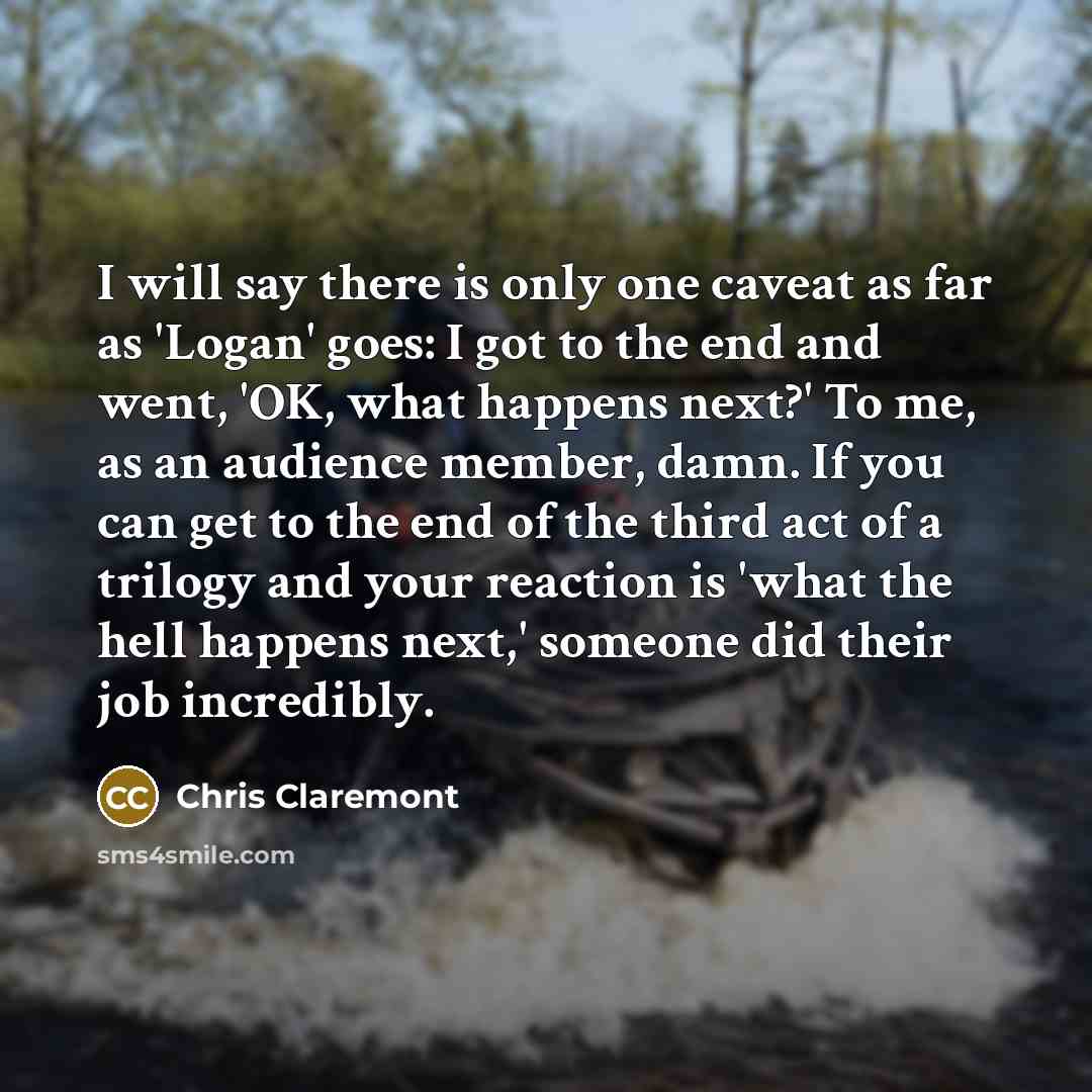 “I will say there is only one caveat as far…” quote by Chris Claremont