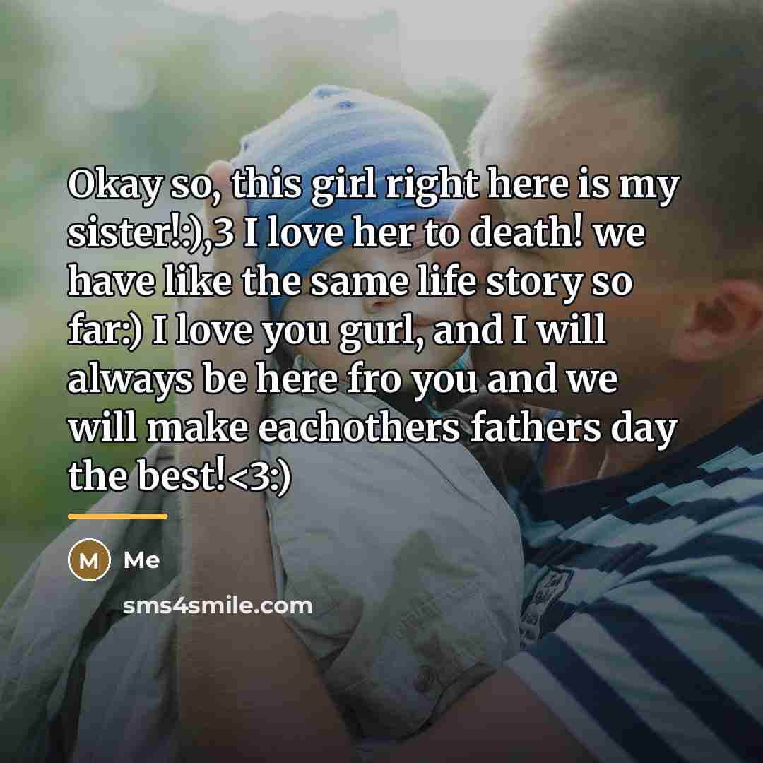 “Okay so, this girl right here is my sister!:),3 I…” quote by Me