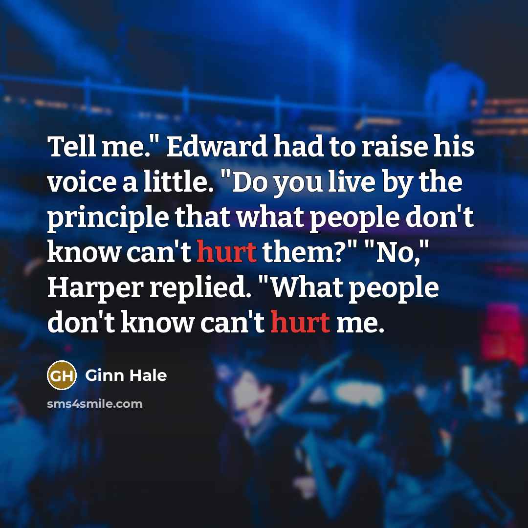 “Tell me." Edward had to raise his voice a little.…” quote by Ginn Hale