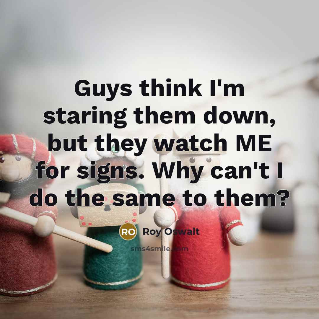 “Guys think I'm staring them down, but they watch ME…” quote by Roy Oswalt