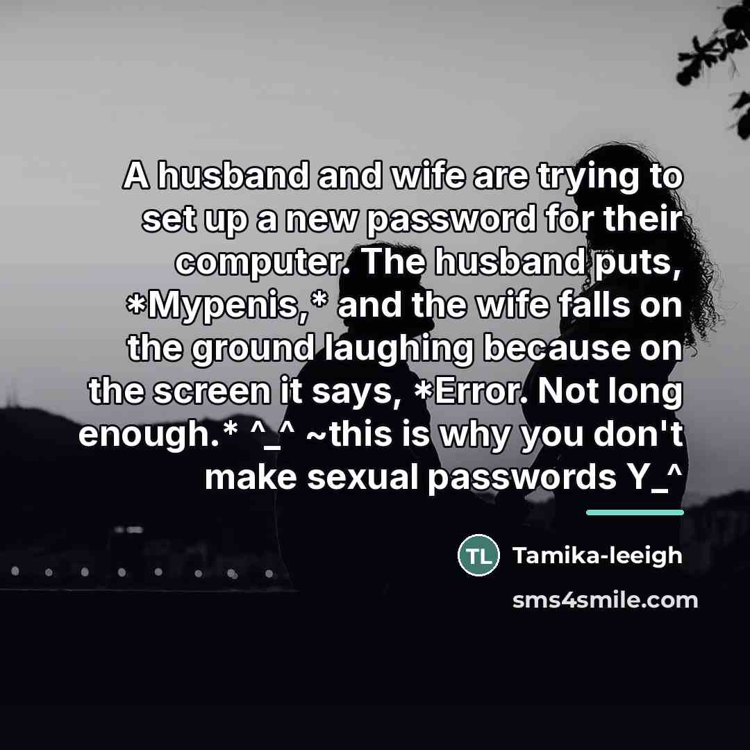 “A husband and wife are trying to set up a…” quote by Tamika-leeigh