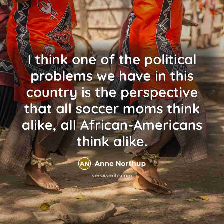 “I think one of the political problems we have in…” quote by Anne Northup