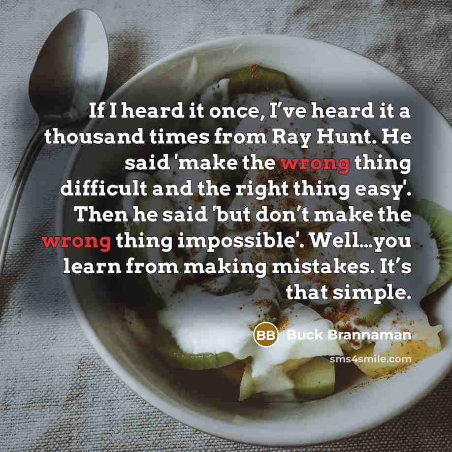“If I heard it once, I’ve heard it a thousand…” quote by Buck Brannaman