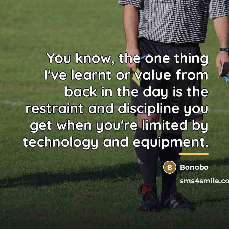 “You know, the one thing I've learnt or value from…” quote by Bonobo