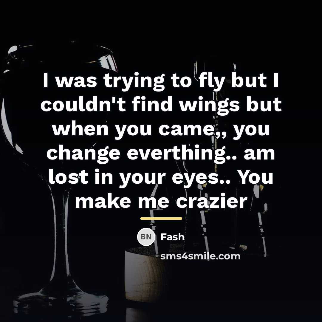 “I was trying to fly but I couldn't find wings…” quote by Fash