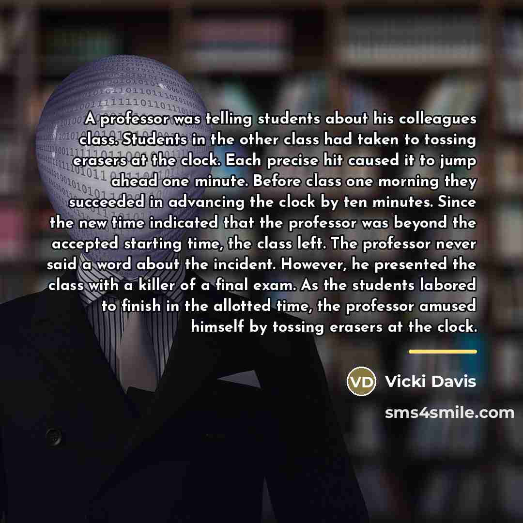 “A professor was telling students about his colleagues class. Students…” quote by Vicki Davis