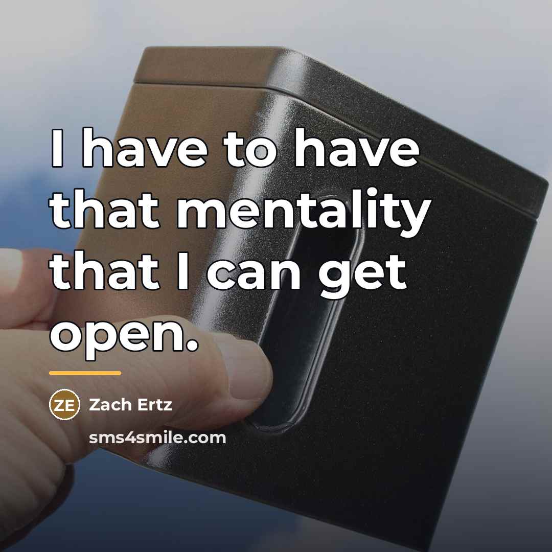 “I have to have that mentality that I can get…” quote by Zach Ertz