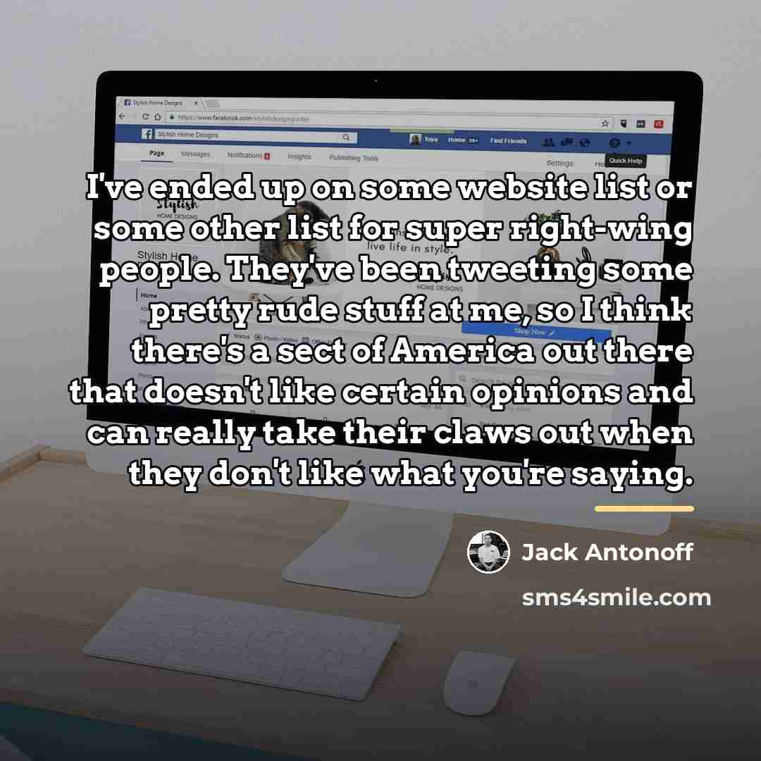 “I've ended up on some website list or some other…” quote by Jack Antonoff