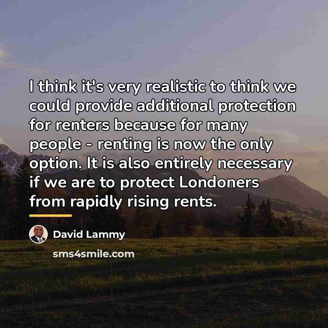 “I think it's very realistic to think we could provide…” quote by David Lammy