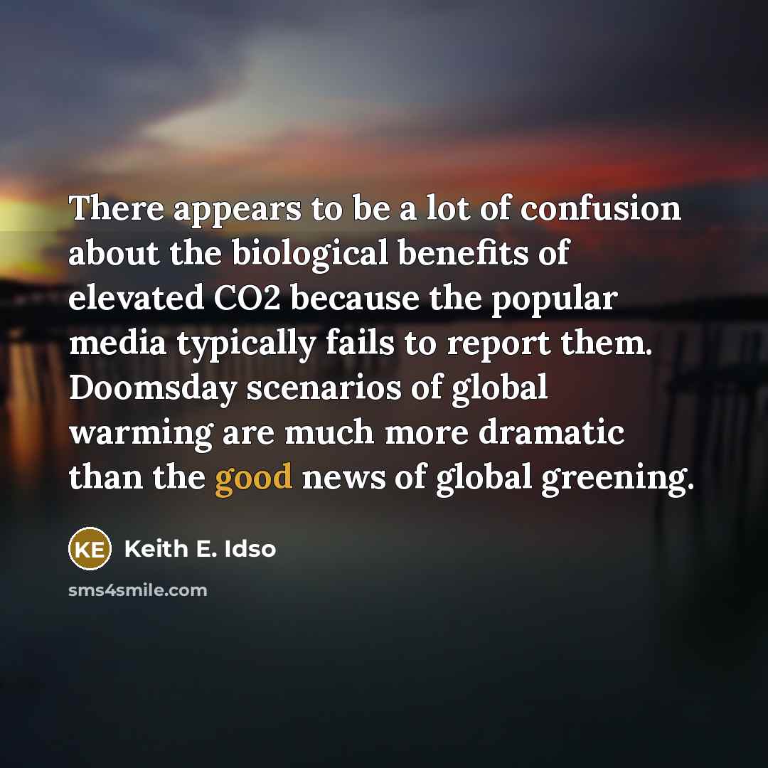 “There appears to be a lot of confusion about the…” quote by Keith E. Idso