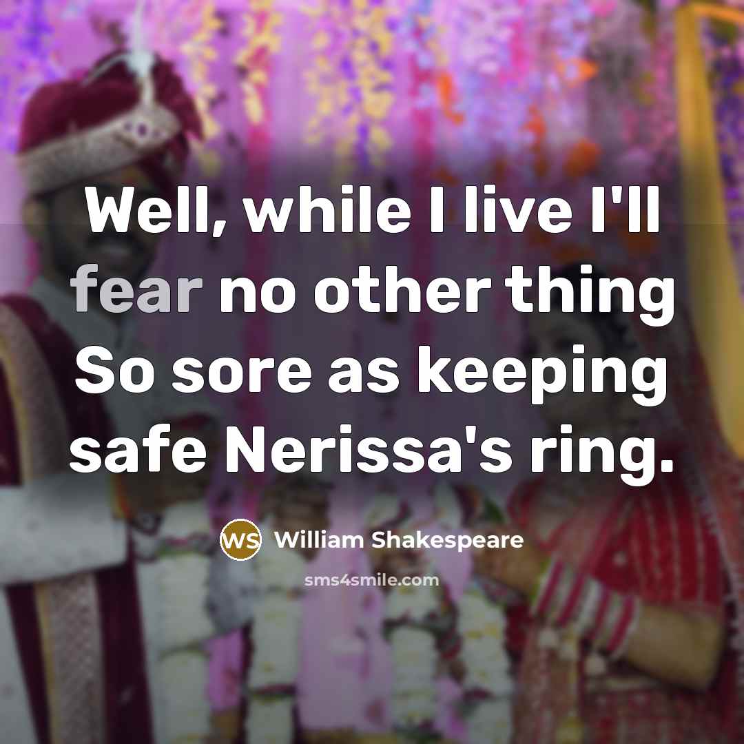 “Well, while I live I'll fear no other thing So…” quote by William Shakespeare