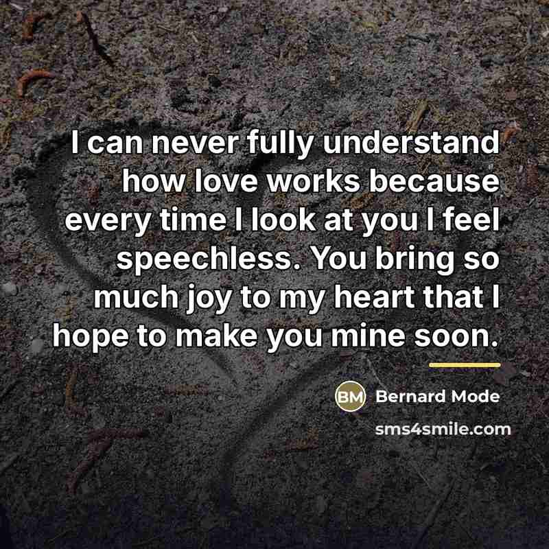 “I can never fully understand how love works because every…” quote by Bernard Mode