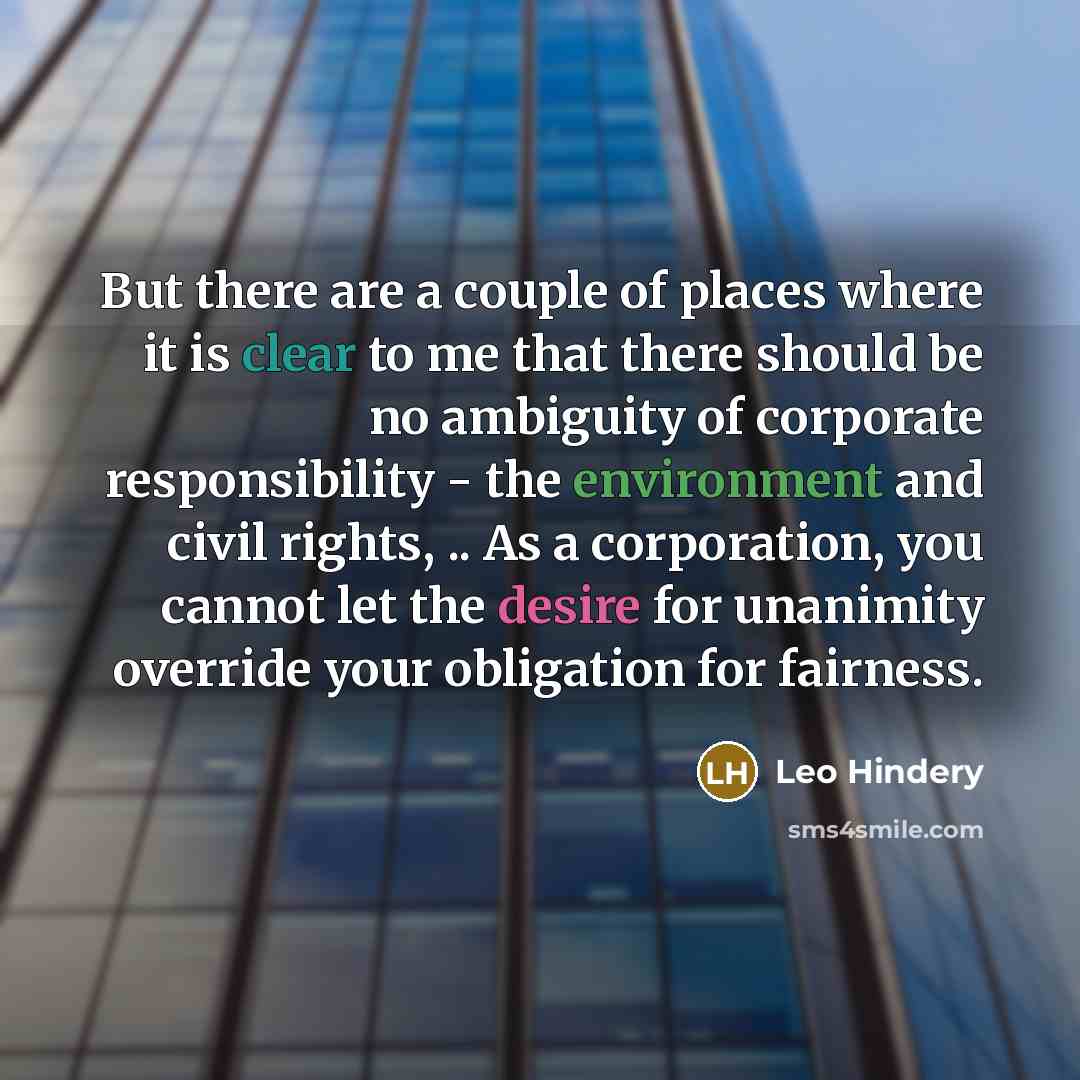 “But there are a couple of places where it is…” quote by Leo Hindery