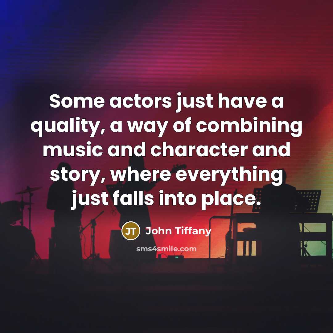 “Some actors just have a quality, a way of combining…” quote by John Tiffany
