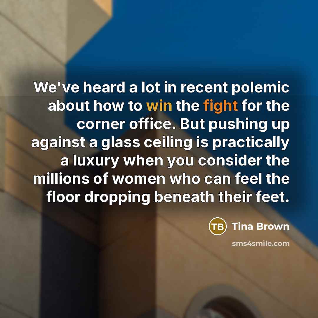 “We've heard a lot in recent polemic about how to…” quote by Tina Brown