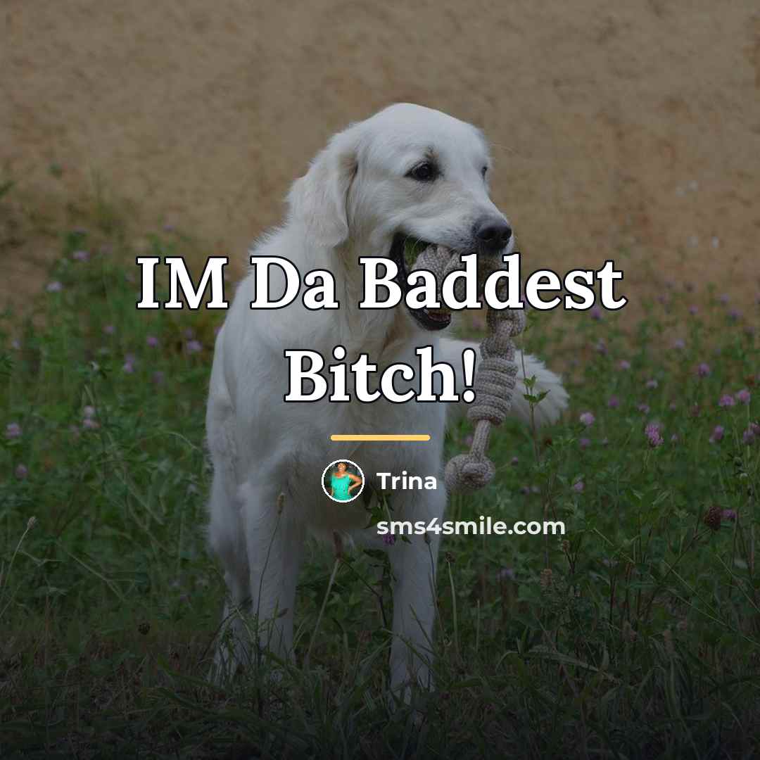 “IM Da Baddest Bitch!…” quote by Trina
