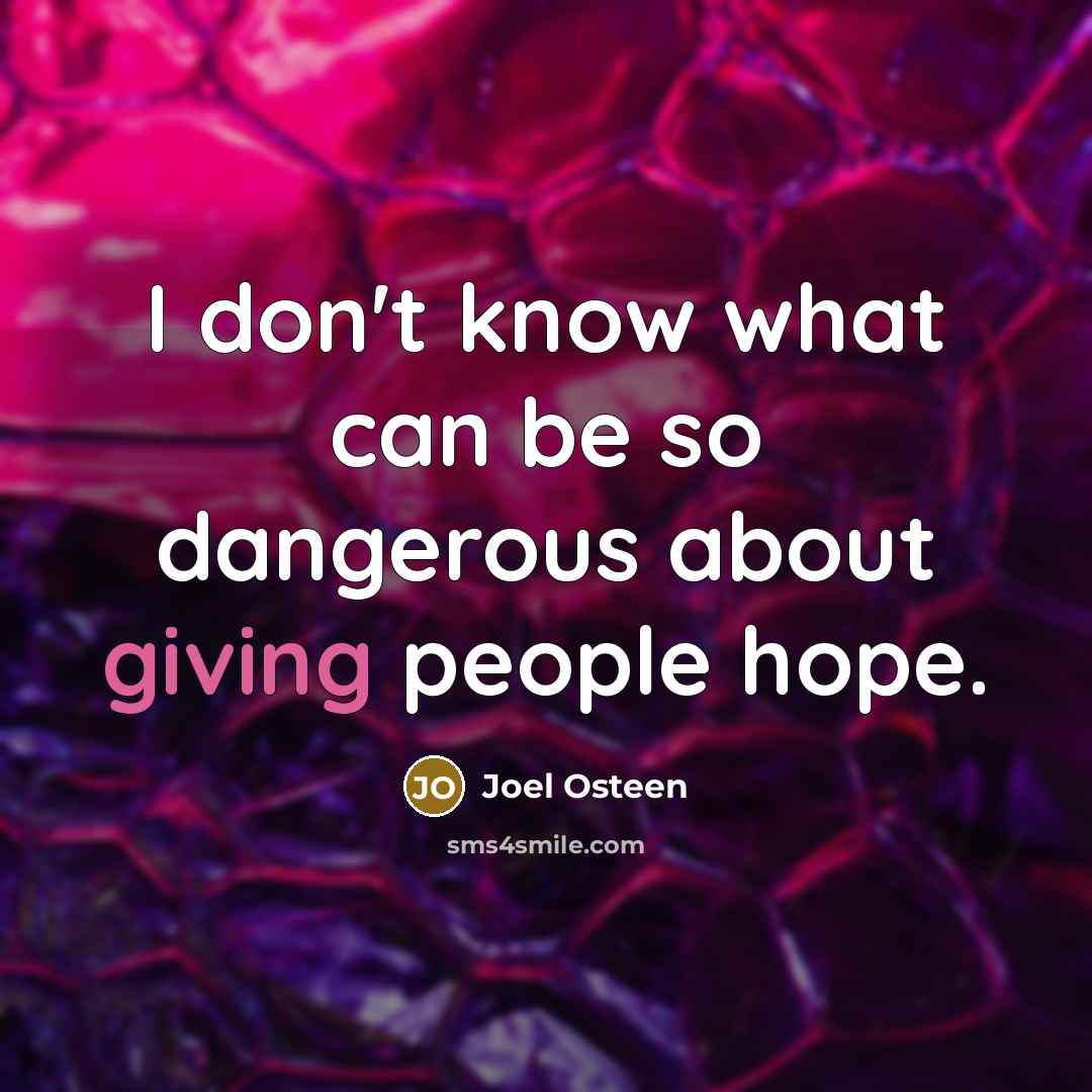 “I don't know what can be so dangerous about giving…” quote by Joel Osteen