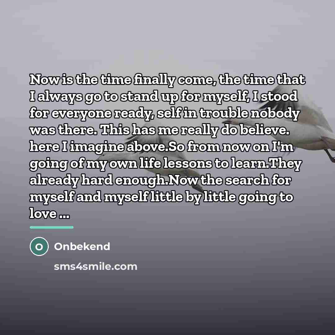 “Now is the time finally come, the time that I…” quote by Onbekend